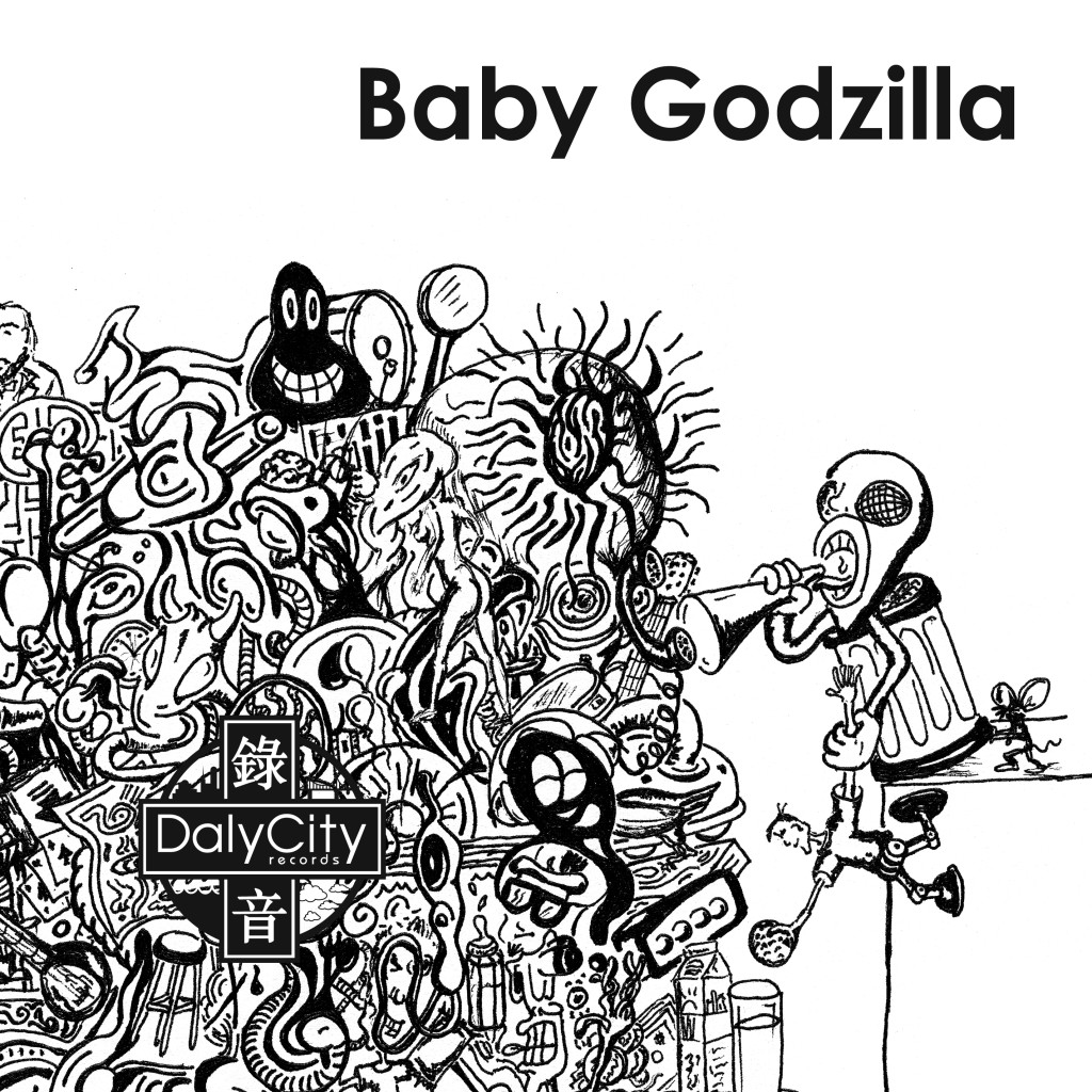 baby godzilla - cover